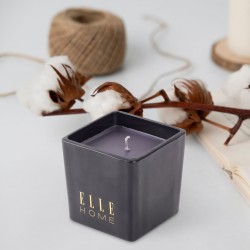 Elle EH202412184BK Dark Rose Scented Candle