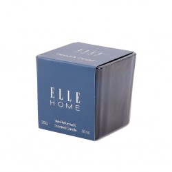 Elle EH202412186BL Wood Ginger Scented Candle