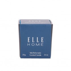 Elle EH202412186BL Wood Ginger Scented Candle