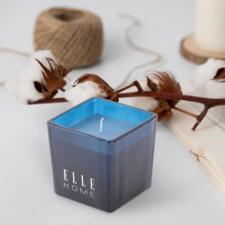 Elle EH202412186BL Wood Ginger Scented Candle