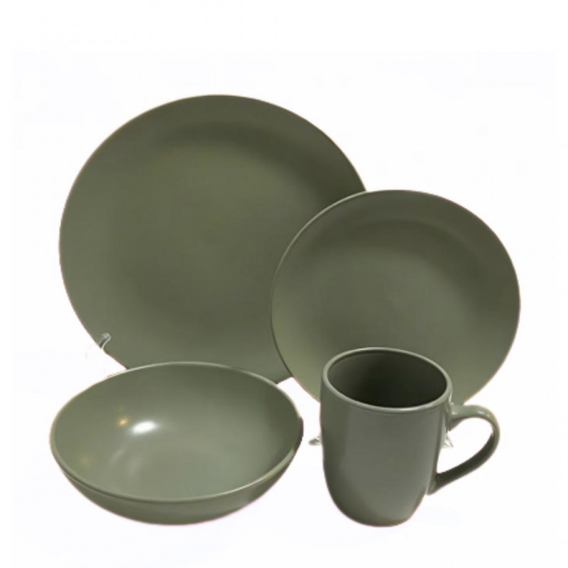 Dinner Set 24 Pcs Green