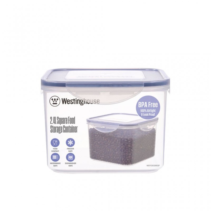 Westinghouse WCFC002802F 2.4L Square Food Storage Box