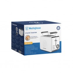 Westinghouse WKTTCB850WH 2 Slice White Toaster