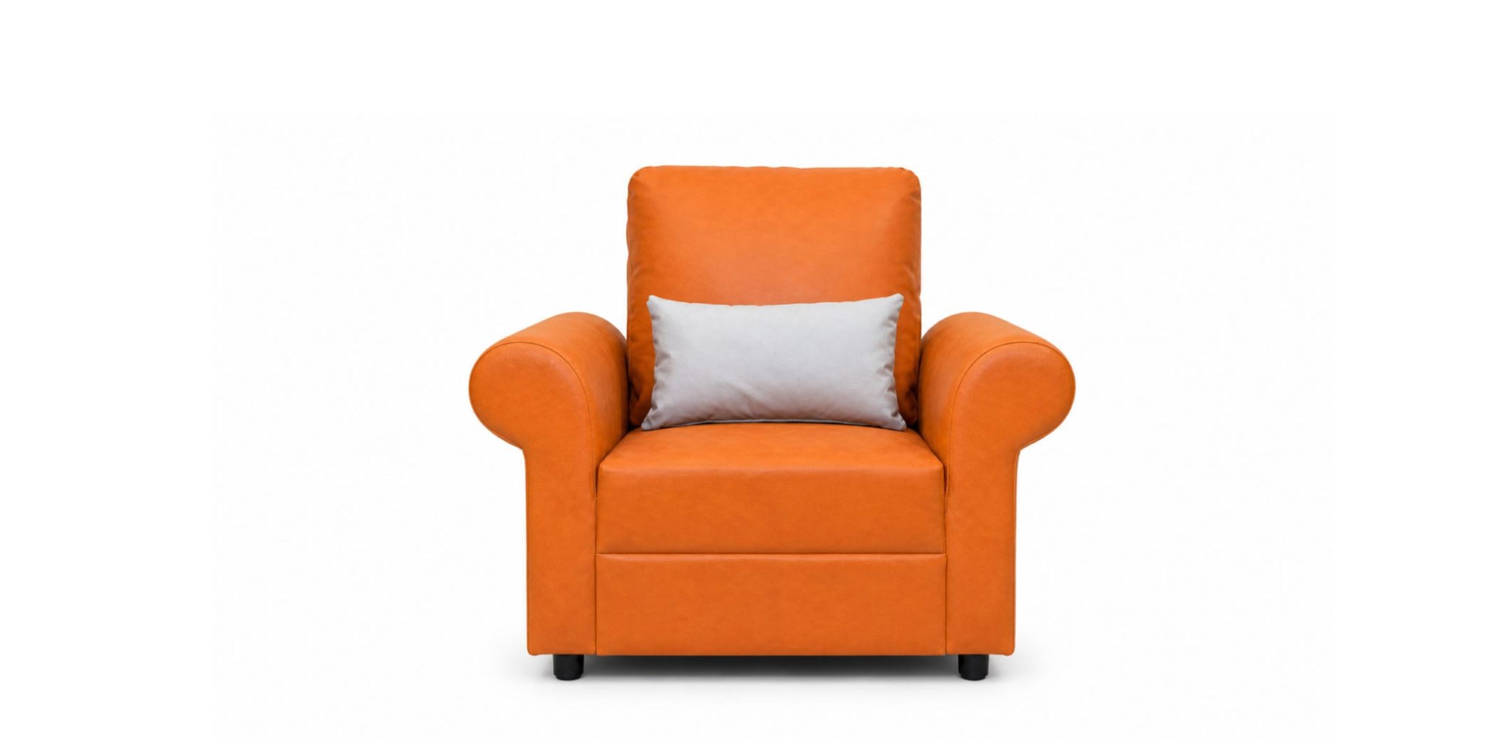 Lina 3+2+1 Vegan Leather Orange
