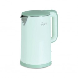 Mayer MMEK1800-SF 1.8L Seafoam Green Double Wall Kettle