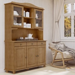 Rubi Hutch Buffet 3+2 Doors Freijo Solid Wood 8925FN