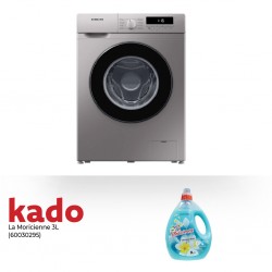Samsung WW80T3040BS Washing Machine & Free La Moricienne Liquid Laundry Detergent