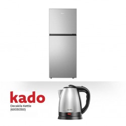 Hisense RT286N4ABN Refrigerator & Free Decakila KEKT031M Stainless Steel Kettle