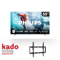 Philips 55PUT7630/98 55'' UHD Smart Led TV & Free Wall bracket
