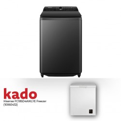 Hisense WT5I2023DB Washing Machine & Free Hisense FC185D4AWLYE Freezer