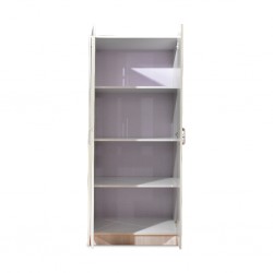 Ace Wardrobe 2 Doors Oak MDF With Shelves