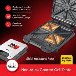 Sanford SF5762DST 3 in1 Detachable Toaster