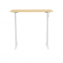 Manoli Office Desk in Melamine Oak
