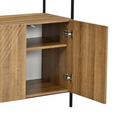 Affich Shelf in Melamine Oak