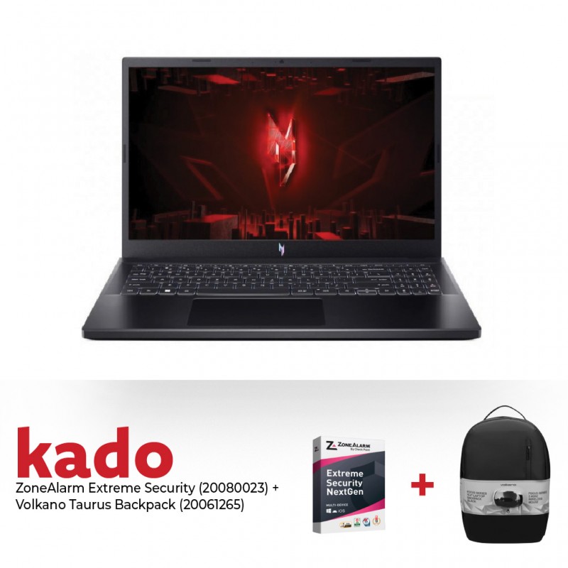 Acer Nitro V 15 Gaming Core i7-13620H & Free Volkano Backpack & Mouse + ZoneAlarm Security