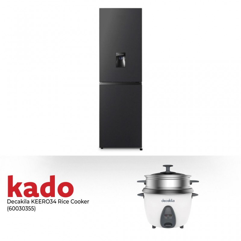 Hisense RB252N3ABE Refrigerator & Free Decakila KEER034W Rice Cooker