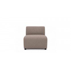 Brava Sofa 3+2+Armless Chair Fabric Brown