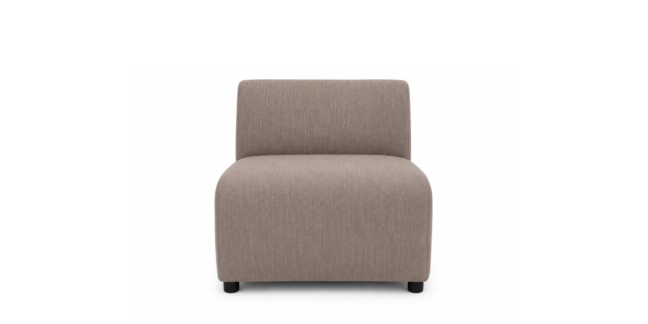 Brava Sofa 3+2+Armless Chair Fabric Brown
