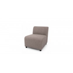 Brava Sofa 3+2+Armless Chair Fabric Brown