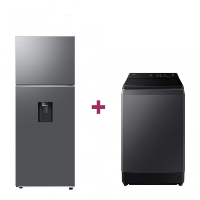 Samsung RT47CG6722S9 Refrigerator & Samsung WA80F13S5CNQ Washing Machine