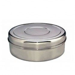 Solitaire 22PD03 22x9cm SS Papad Dabba 22G “O”