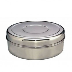 Solitaire 22PD05 24x9cm SS Papad Dabba 22G “O”
