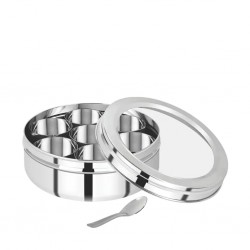 Solitaire CTMD01 16.2x7 SS Spice Box C Thru 10 "O"