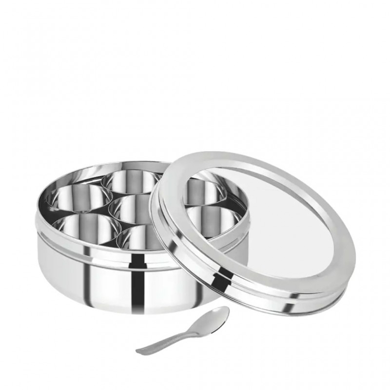 Solitaire CTMD01 16.2x7 SS Spice Box C Thru 10 "O"