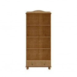 Rubi Showcase 2 Drs & 1 Drawer Freijo Solid Wood 8932FN