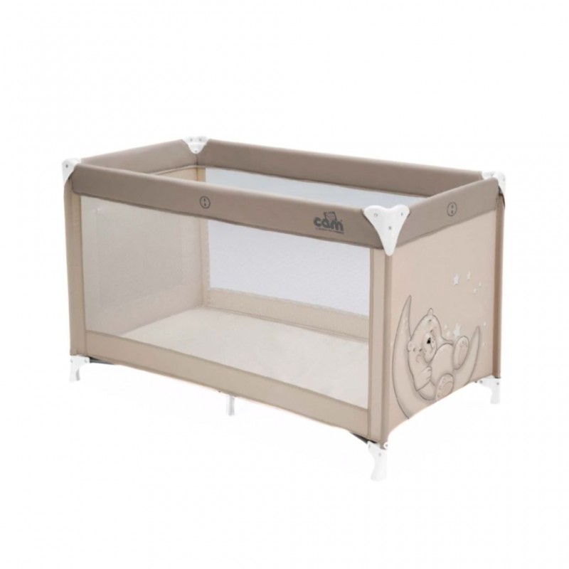 Cam Playpen Sonno Travel Cot Orso Beige L117 - 260