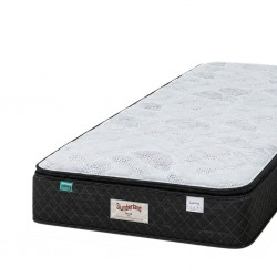 Slumberland Dallas Plush 90x190 cm White