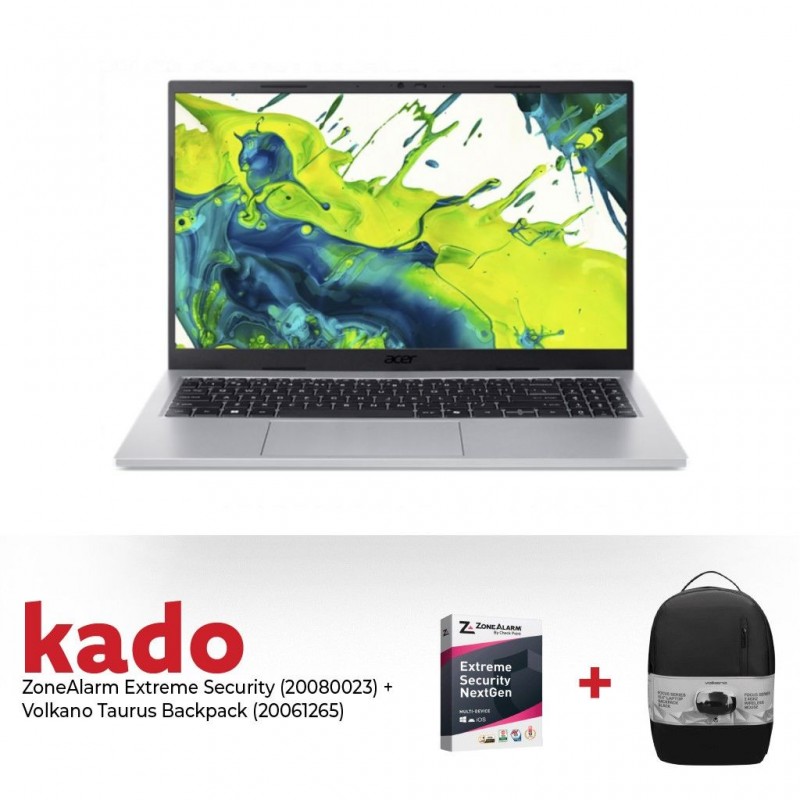Acer Aspire Go Intel Core 7 150U & Free Volkano Taurus Backpack & Mouse combo + ZoneAlarm Security
