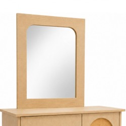 Cecilia Chest Of Drawers In MDF Veneer & Rattan