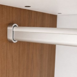 Lexia Wardrobe 2 Doors Café Latte & Larix