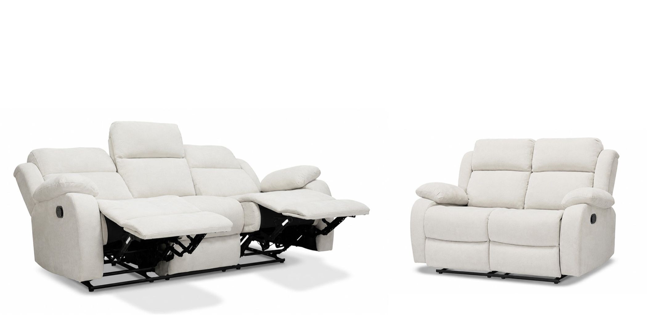 Sabella Recliner 3+2 Fabric Ivory