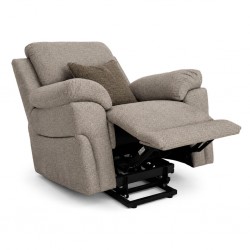 Horizon Recliner Chair Tilt&Lift Fabric F. Pewter