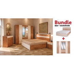 Finnley Bed 180x200 cm +...