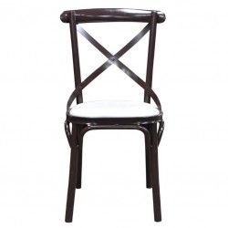 Flavia Chair Brown Colour Seat