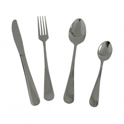 Cutlery Set 24pcs In Silver