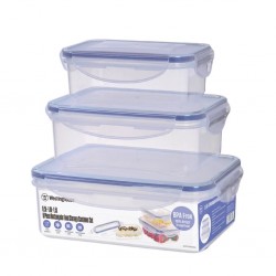 Westinghouse WCFC002506A- 0.5L+1L+1.5L Rectangular Food Storage Box