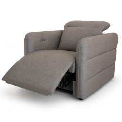 Lana Power Recliner Single Seater Fabric Grey