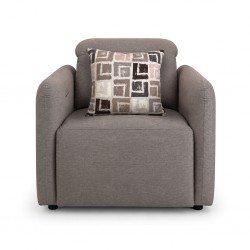 Lana Power Recliner Single Seater Fabric Grey