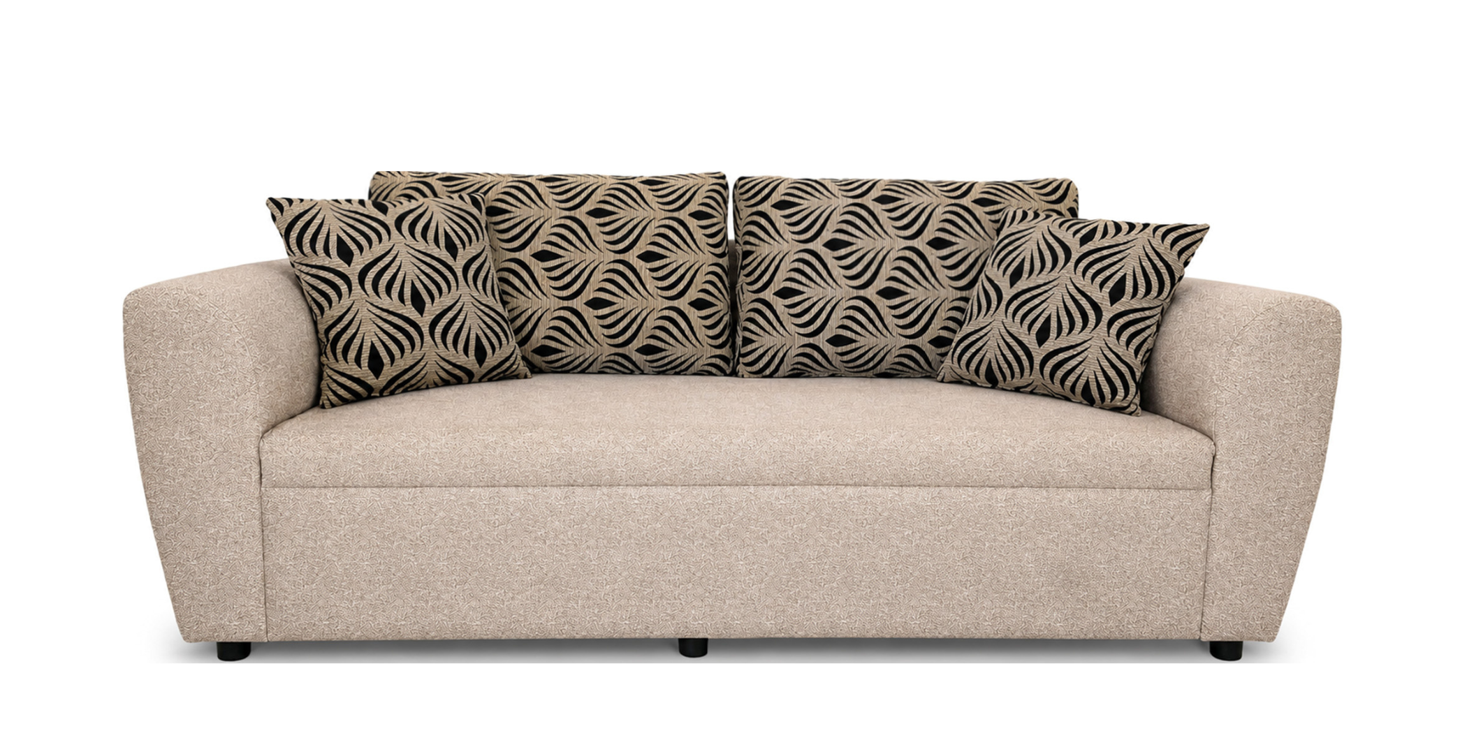 Lisa 3+2+1+ FREE Ottoman Fabric Burlap Brooklyn