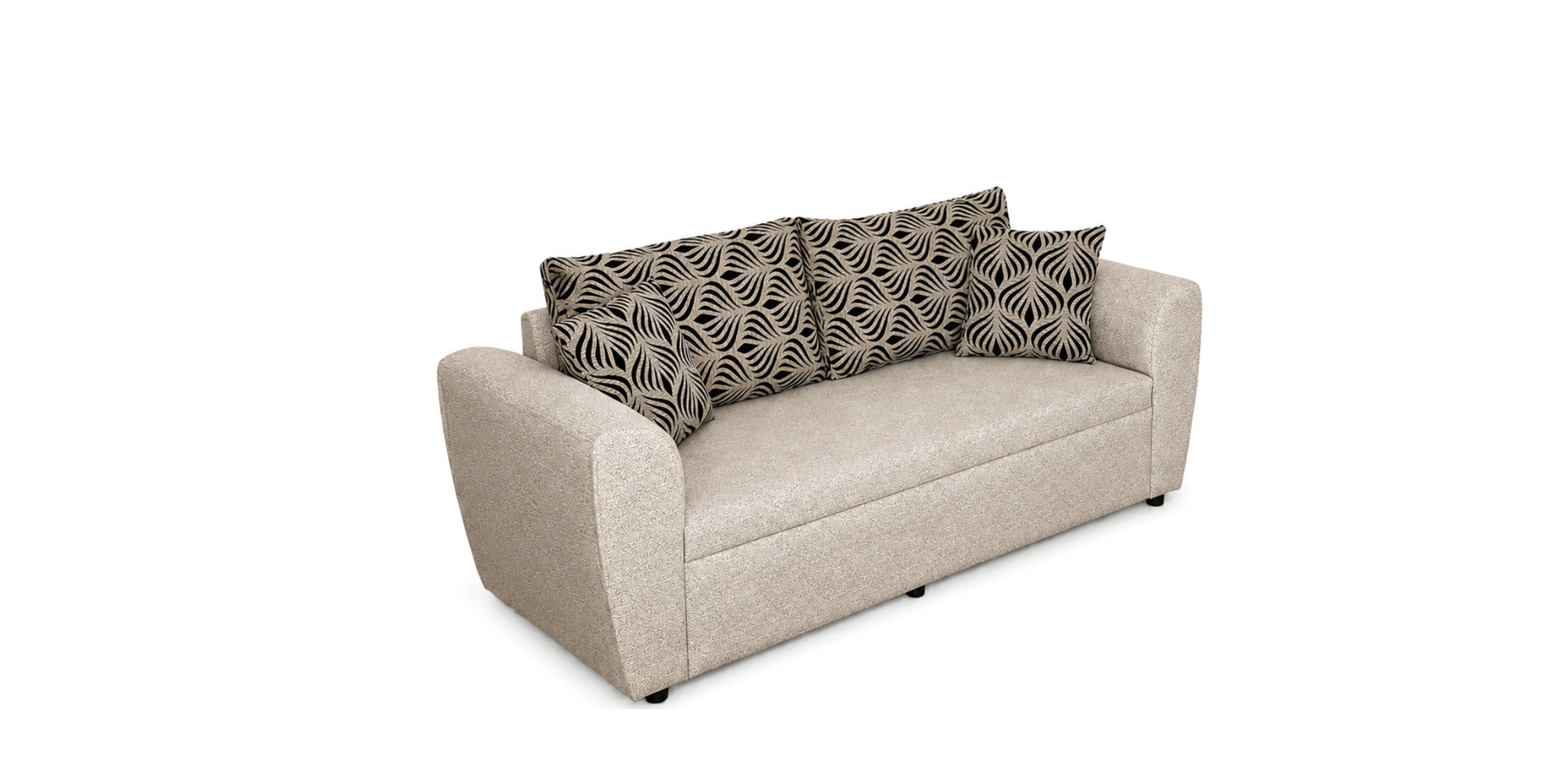 Lisa 3+2+1+ FREE Ottoman Fabric Burlap Brooklyn