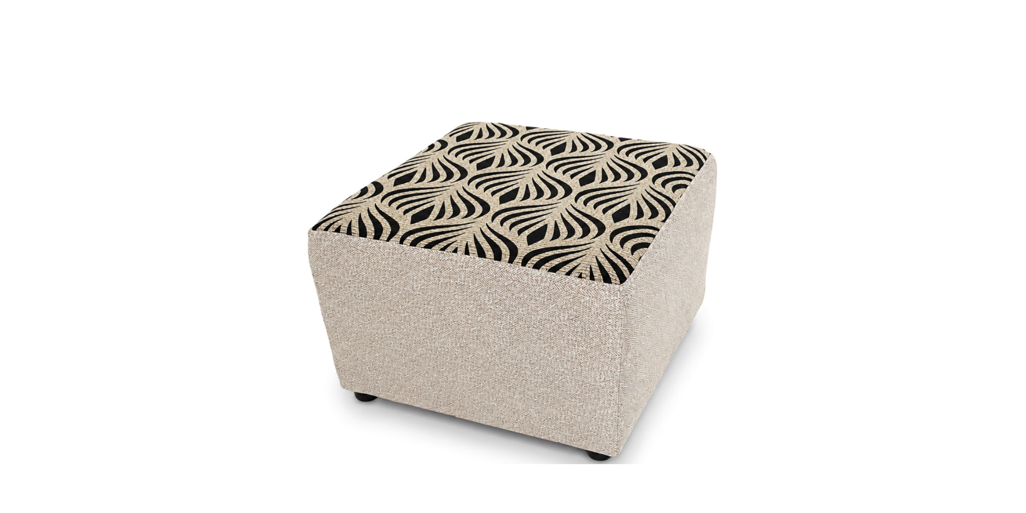 Lisa 3+2+1+ FREE Ottoman Fabric Burlap Brooklyn