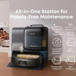 Eufy Omni E25 (G) Black 1 Robot Vacuum Cleaner 18M - T2353G11 "O"