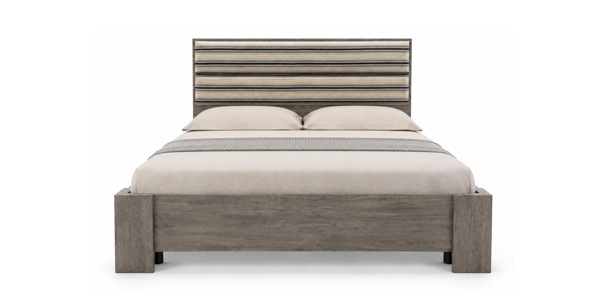 Sonata Bed With Upholstery In MDF Autumn Sonata