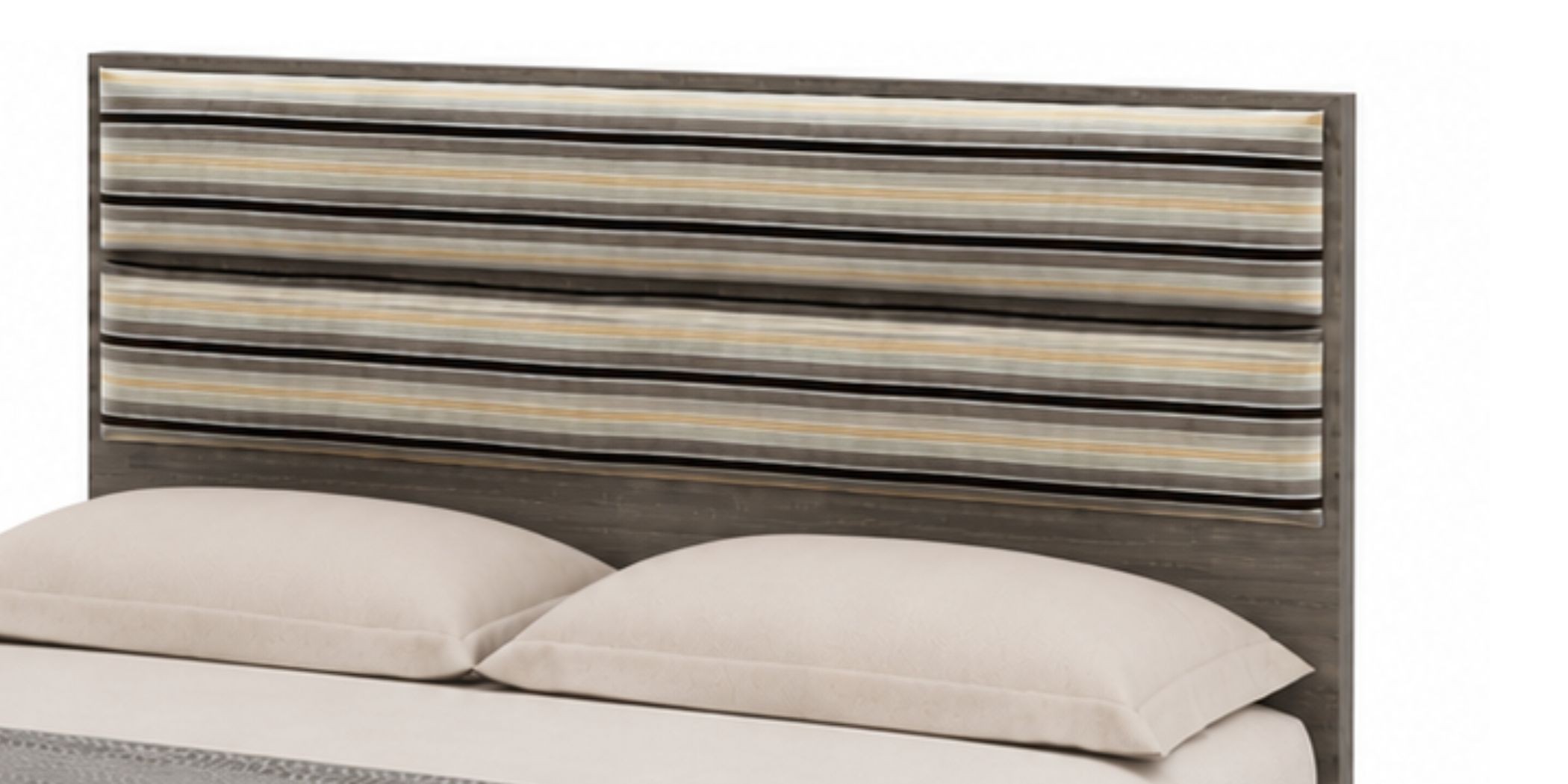Sonata Bed With Upholstery In MDF Autumn Sonata