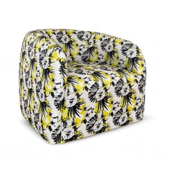 Joy Accent Chair Fabric Floral