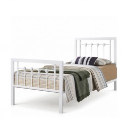 Harvey Bed 90x190 cm White